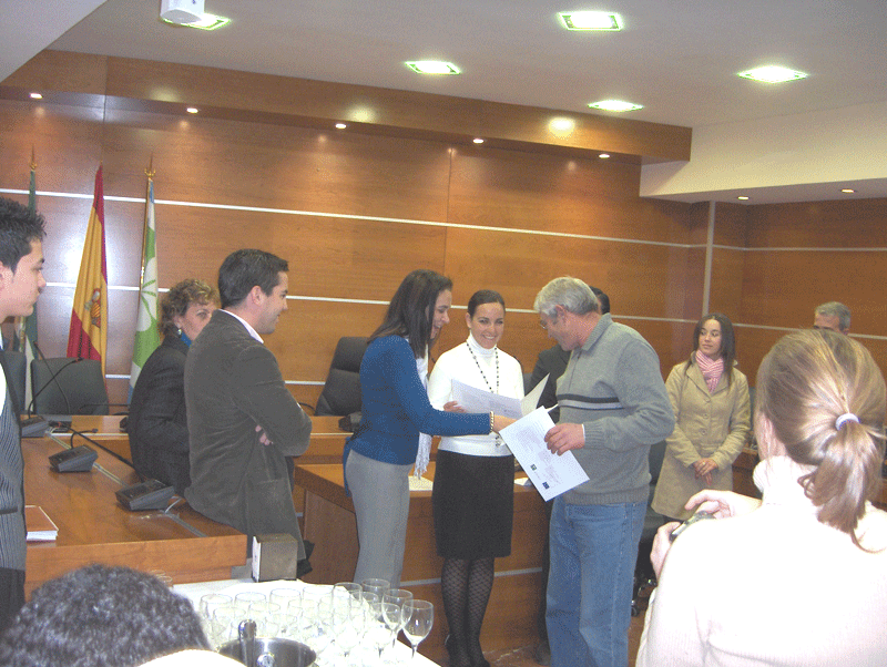 Clausura taller de empleo, dic. 2007