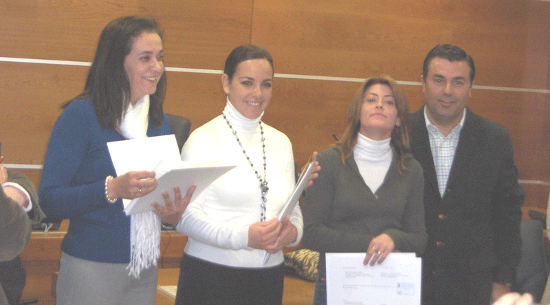 Clausura taller de empleo, dic. 2007