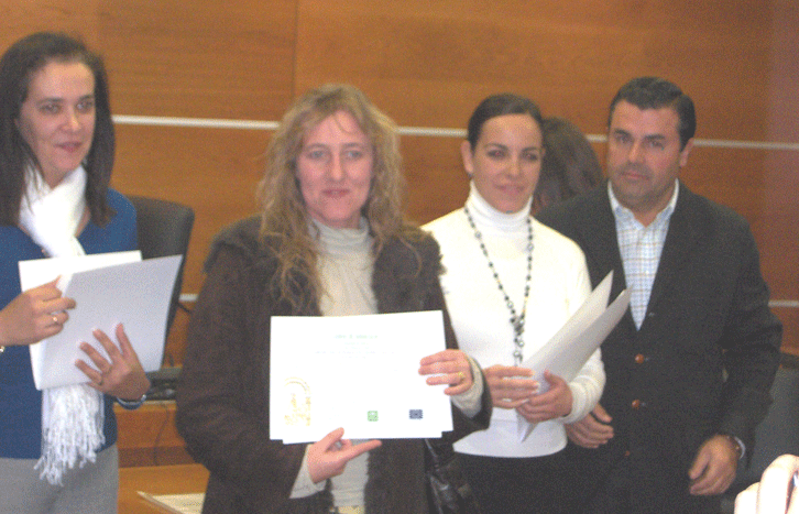 Clausura taller de empleo, dic. 2007