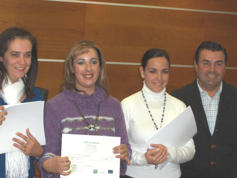 Clausura taller de empleo, dic. 2007