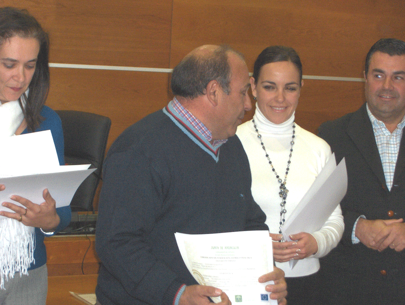 Clausura taller de empleo, dic. 2007