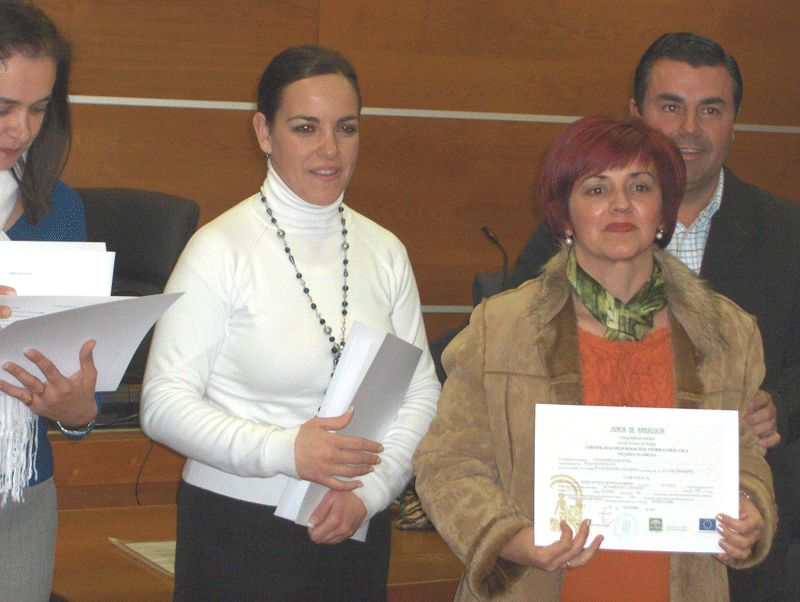 Clausura taller de empleo, dic. 2007