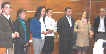 Clausura taller de empleo, dic. 2007