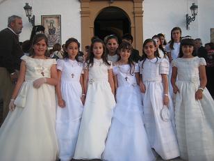 Procesin de la Inmaculada y Jess Nazareno en Otura el da de la Ascensin