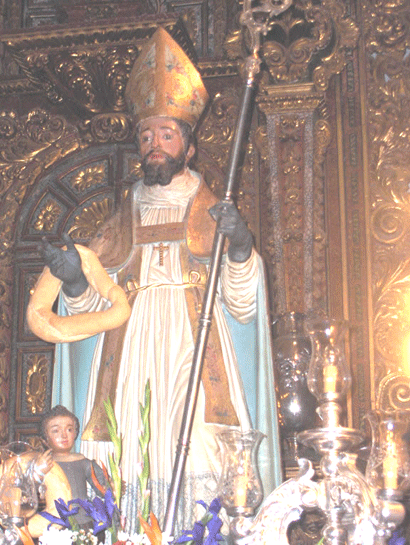 San Blas, patrón de Otura
