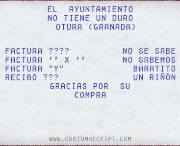 supuesto ticket con humor